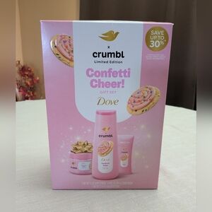 Dove Crumbl Confetti Cake Limited Edition Gift Set